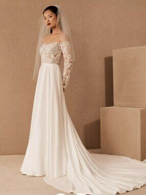 Jenny Yoo Bradley Bridal Gown - Brand New Wedding Dress w/Tags, Size 2